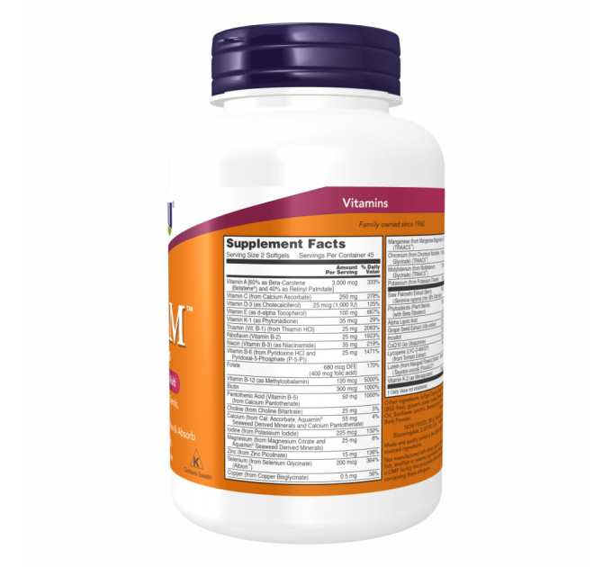 Adam Men's Multi - 180 Softgels