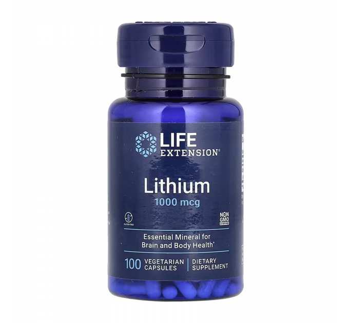 Lithium 1000 mcg - 100 caps
