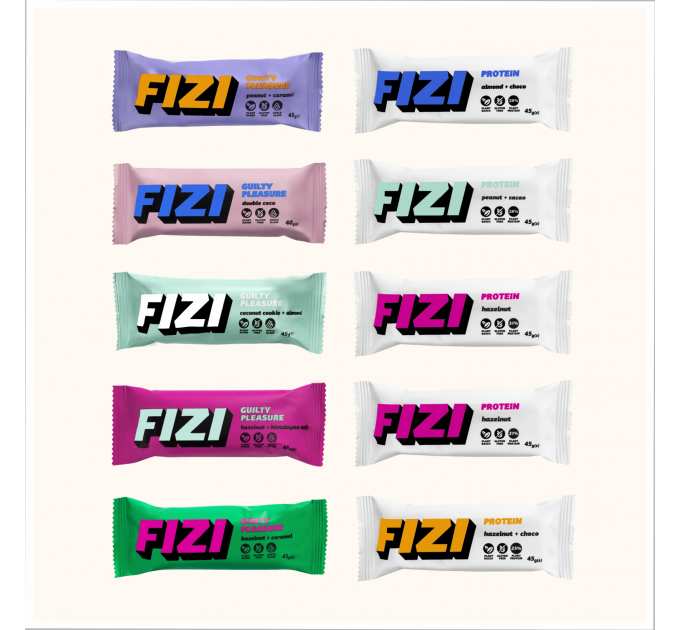 FIZI All In One Box - 10x45g