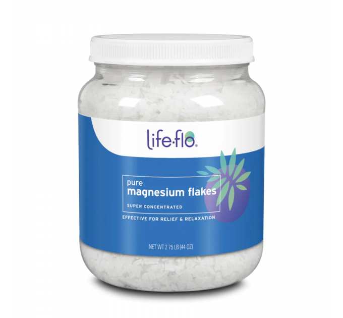 Pure Magnesium Flakes - 44 oz (Пошкоджена банка)