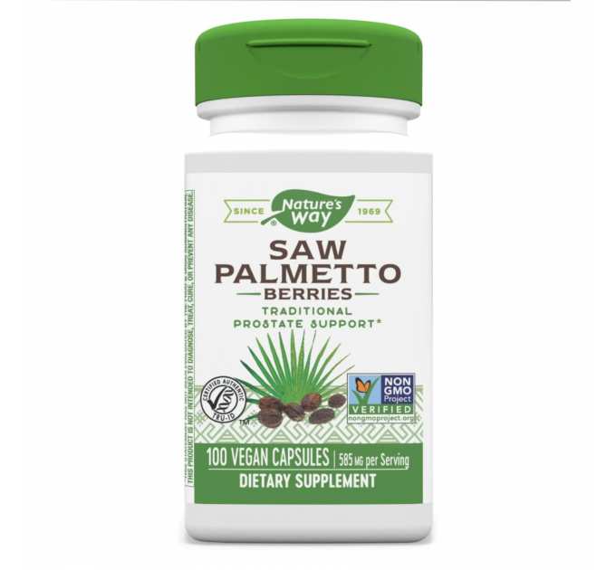 Saw Palmetto Berries - 100 vcaps