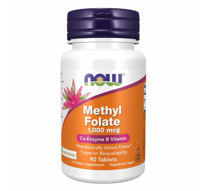 Methyl Folate 1000mcg - 90 tabs