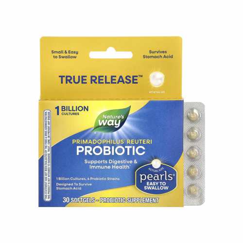 Primadophilus® Reuteri Probiotic Pearls - 30 softgels (Пошкоджена упаковка)