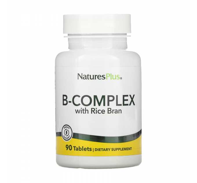 B-Complex with Rice Bran - 90 tabs