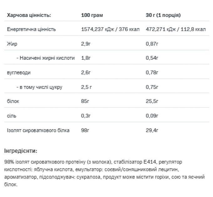 Isolate Protein - 2000g Chocolate