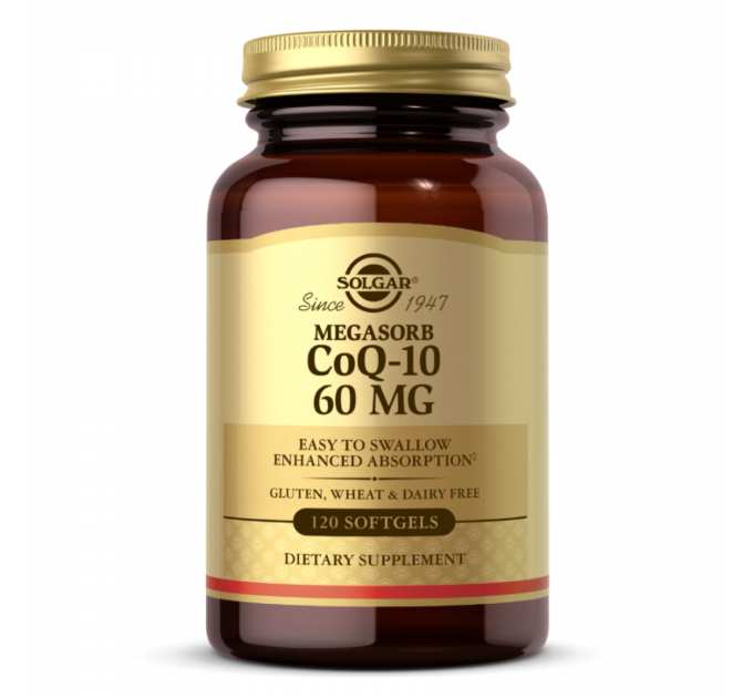 Megasorb CoQ-10 60mg - 120 softgels