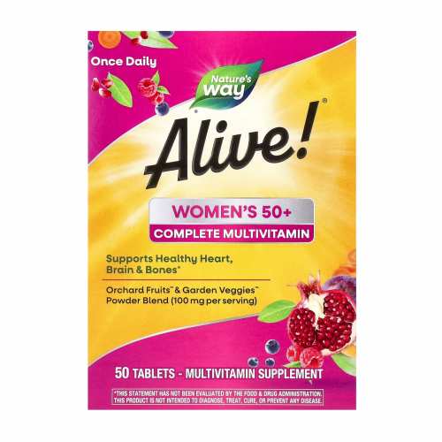 Women's 50+ Complete Multivitamin - 50 tabs (Пошкоджена упаковка) Women's 50+ Complete Multivitamin - 50 tabs (Пошкоджена упаковка)