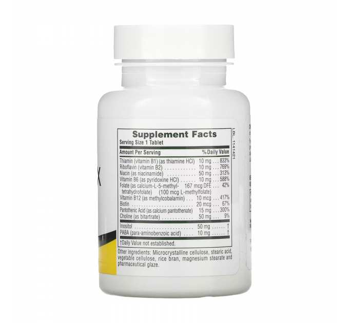 B-Complex with Rice Bran - 90 tabs