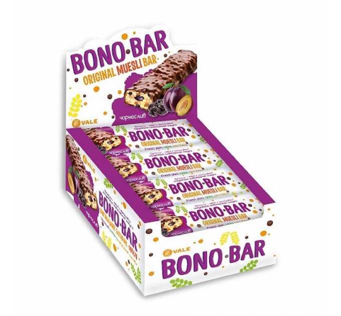 Bono Bar Original Muesli - 20х40g French Plum