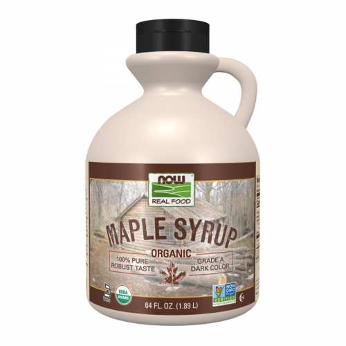 Maple Syrup Organic Grade A Dark Color - 473 ml (Затерта дата) Maple Syrup Organic Grade A Dark Color - 473 ml (Затерта дата)