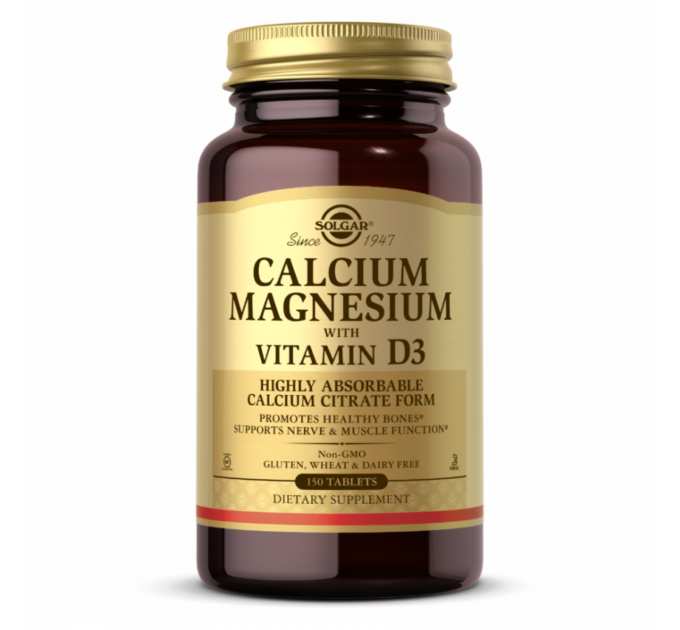 Calcium Magnesium with Vitamin D3 - 150 Tabs