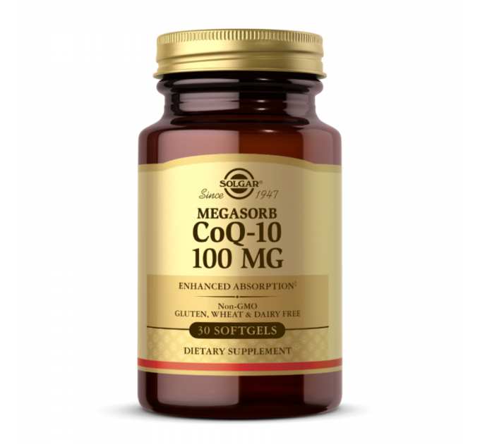 Megasorb CoQ-10 100mg - 30 softgels