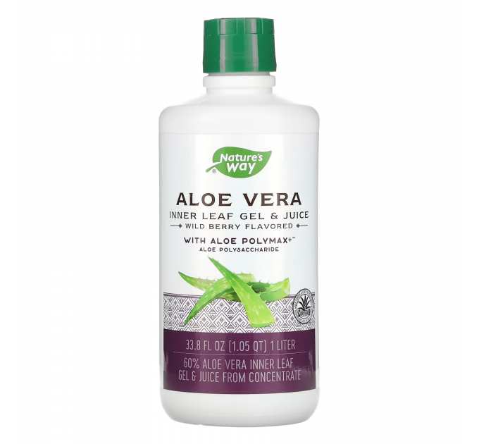 Aloe Vera Gel & Juice (Berry) - 1000 ml