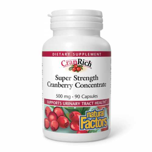 Super Strength Cranberry Concentrate 500mg - 90 caps