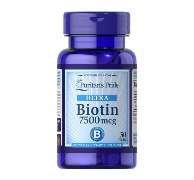 Biotin 7500 mcg - 50 tab