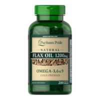 Flax Oil 1200mg Omega 3-6-9 Cold Pressed - 200sgels
