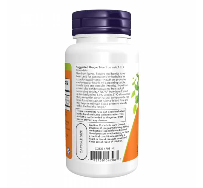 Hawthorn Extract 300mg - 90 vcaps