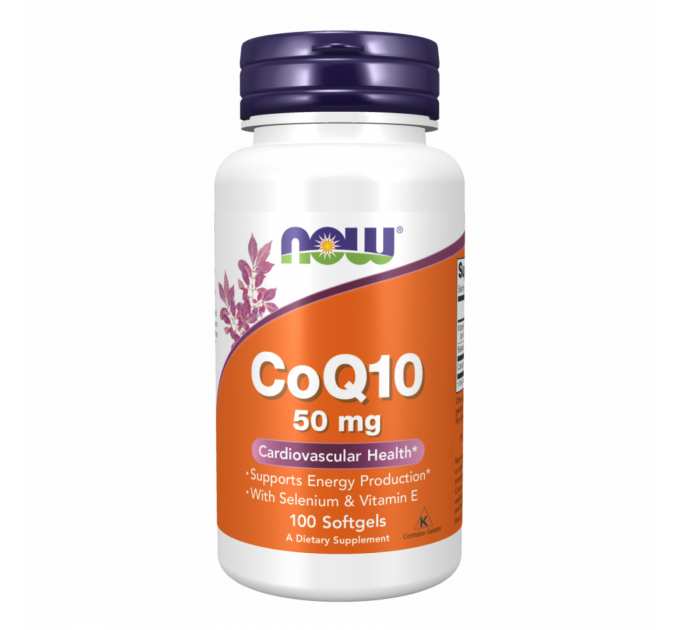 CoQ10 50mg + Vit E - 100 sgels