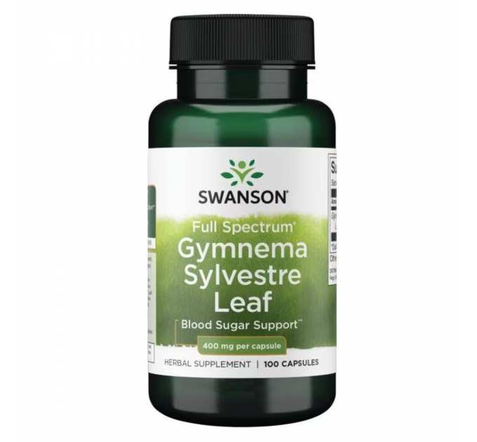 Full Spectrum Gymnema Sylvestre Leaf 400 mg - 100caps