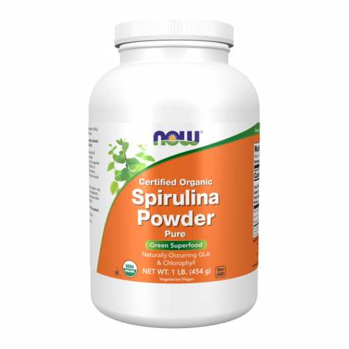 Spirulina Powder - 454g (Пошкоджена банка)