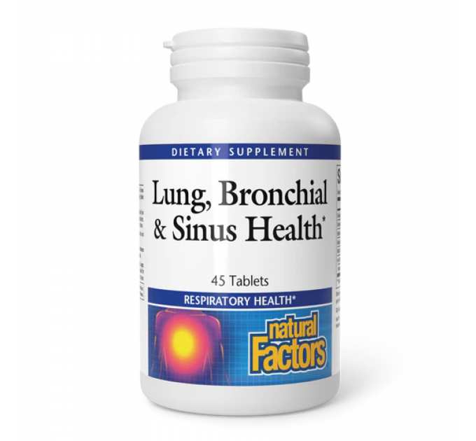 Lung, Bronchial & Sinus Health - 45 tabs