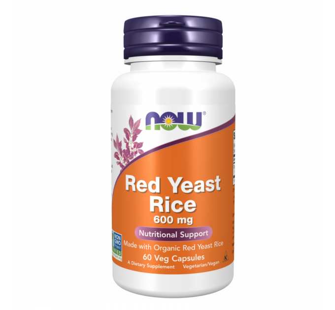 Red Yeast Rice 600mg - 60 vcaps
