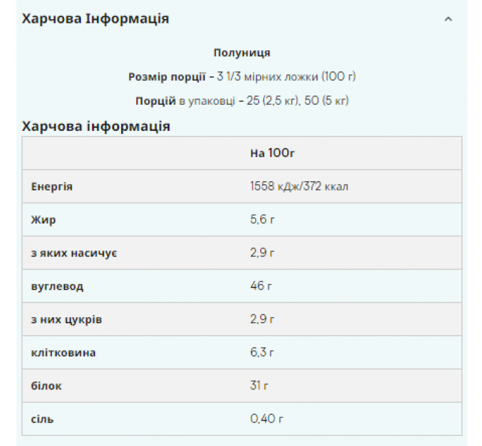 Impact Weight Gainer V2 - 2500g Strawberry - Cream (Пошкоджена упаковка)