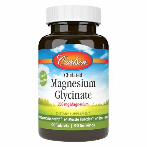 Chelated Magnesium Glycinate - 90 tabs