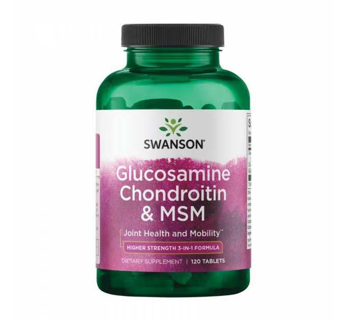 Glucosamine Chondroitin & Msm - Higher Strength - 120 tabs