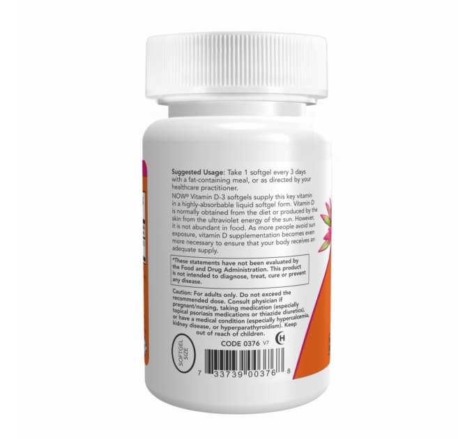 VIT D-3 10,000 IU - 120 sgels