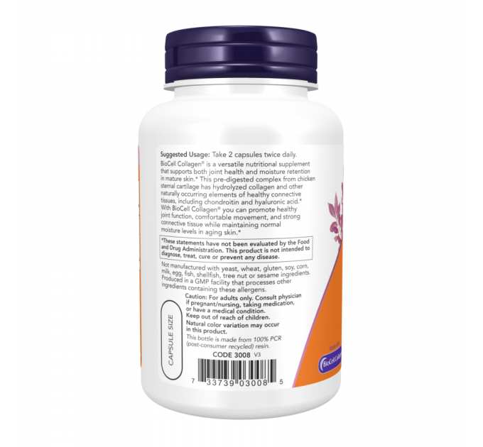 BioCell Collagen® Hydrolyzed Type II - 120 vcaps