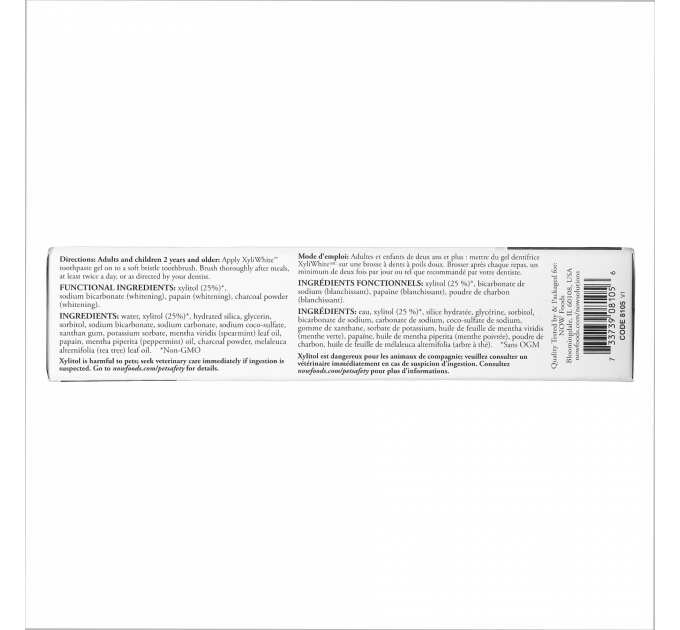 Xyliwhite Charcoal Refresh Toothpaste - 6.4 oz