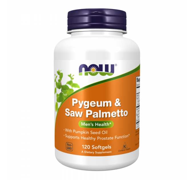 Pygeum & Saw Palmetto 25/80mg - 120 sgels