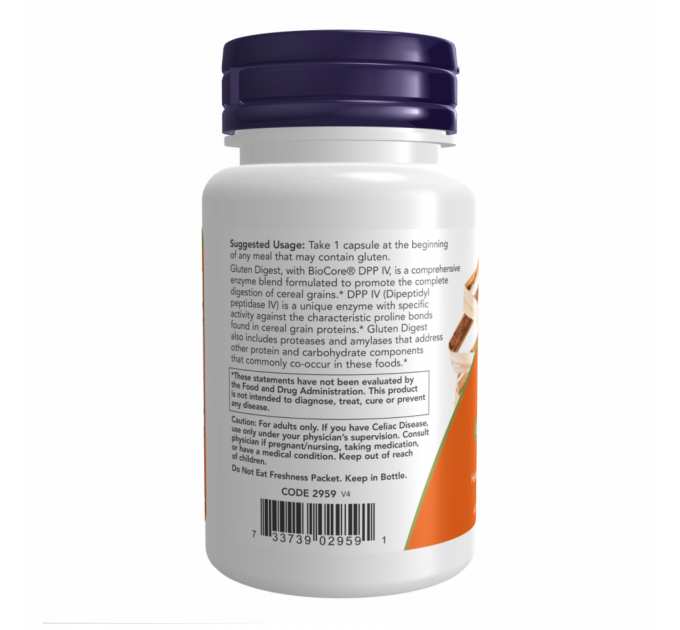 Gluten Digest Enzymes - 60 vcaps