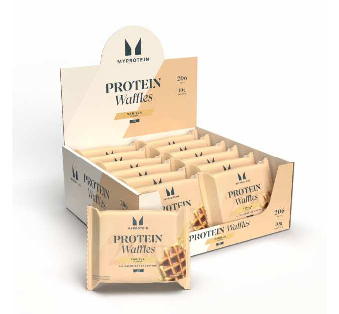 Protein Waffles - 12x50g Vanilla