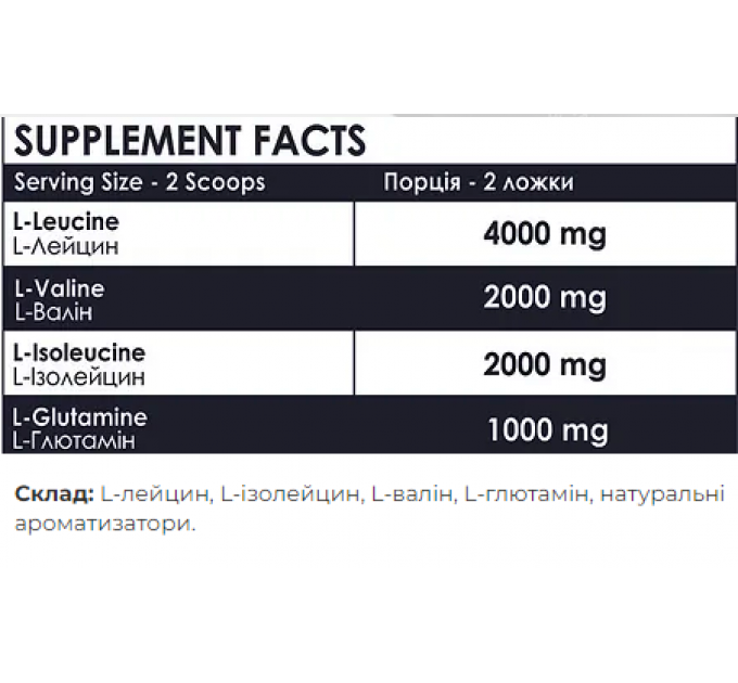 BCAA 2:1:1 + Glutamine - 500g Watermelon