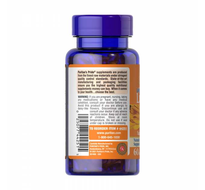 Lutein 40 mg with Zeaxanthin - 60 softgels