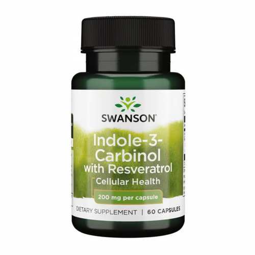Indole-3-Carbinol with Resveratrol 200mg - 60 caps