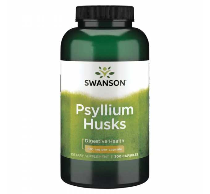 Psyllium Husks 610mg - 300caps