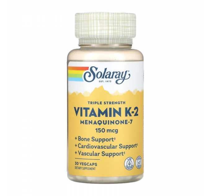 Triple Strength Vit K-2 MK-7 150mcg - 30 veg caps