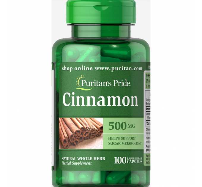 Cinnamon 500 mg - 100 caps