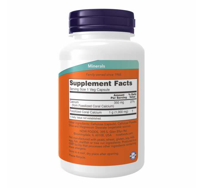 Coral Calcium 1000mg - 100 vcaps