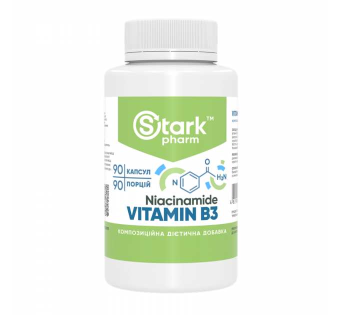 Niacinamide Vitamin B3 500mg - 90 caps