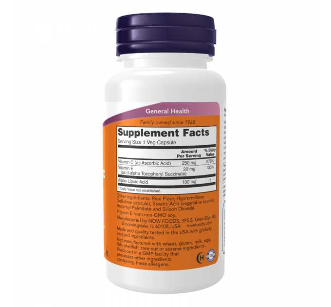 Alpha Lipoic Acid 100mg - 120 vcaps