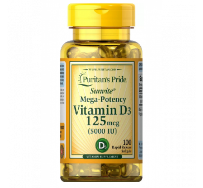 Vitamin C-1000 mg (Ester-C®) Plus Vitamin D-3; 125mcg (5000 IU) 60 Tablets