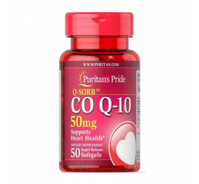 Q-SORB™ Co Q-10 50mg - 50 softgels