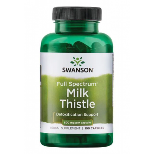 Milk Thistle 500mg - 100caps (Пошкоджена етикетка)