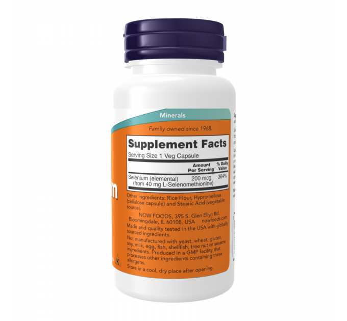 Selenium 200mcg - 180 Vcaps
