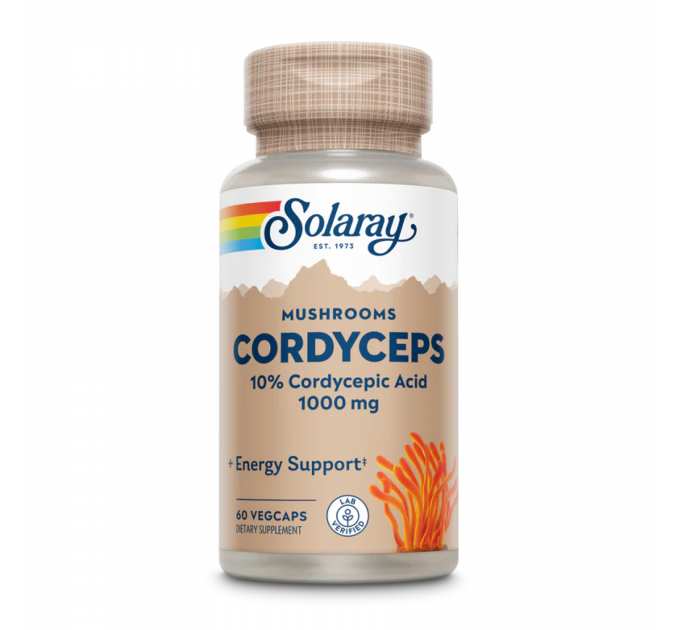 Cordyceps Mushroom Extract 500mg - 60 vcaps