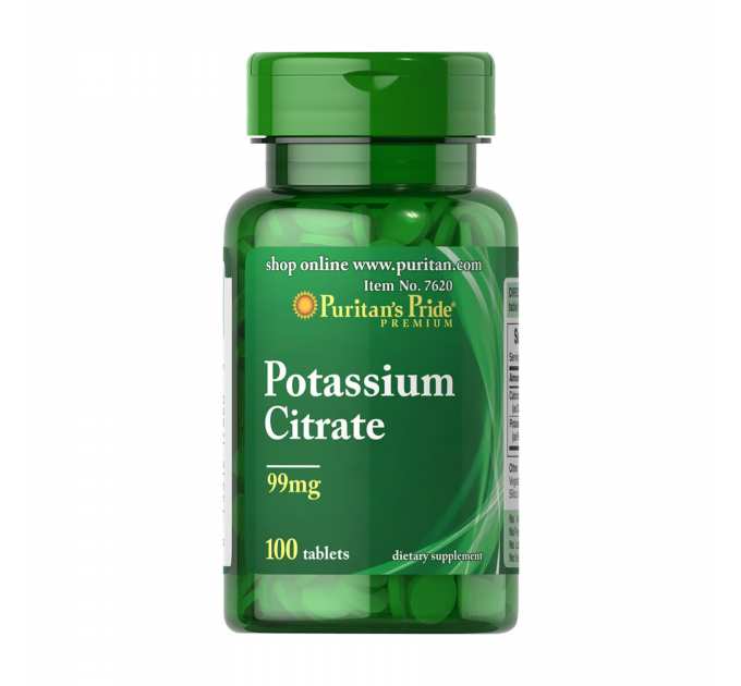 Potassium Citrate 99mg - 100 caps